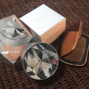 2pc- BareMinerals bronzer Deluxe foundation(USED)